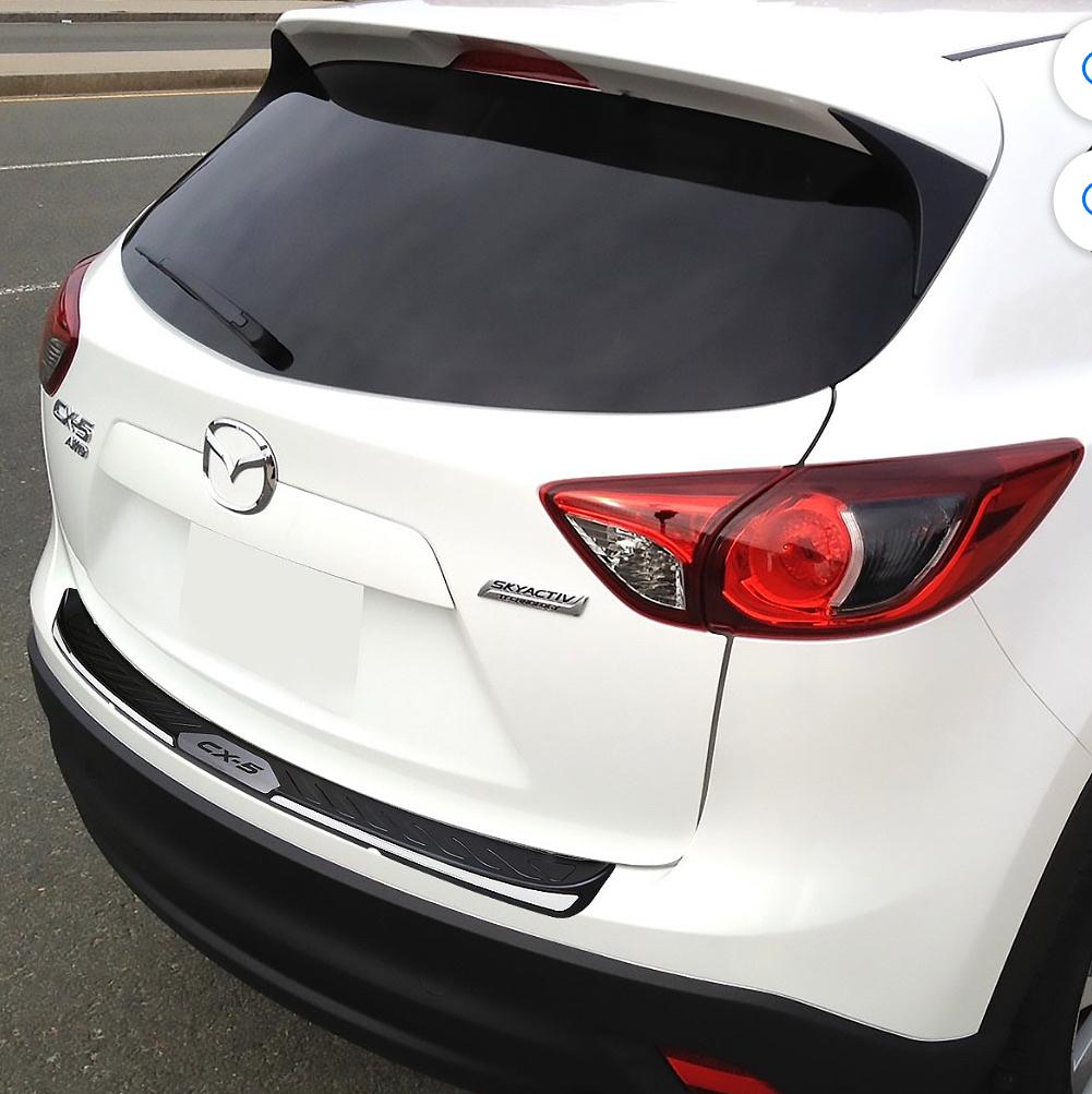 13-16 MAZDA CX-5 TRUNK SILL SCUFF PLATE REAR BUMPER PROTECTOR 14 15