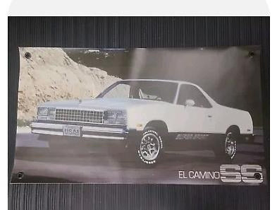 Elco El Camino SS Poster - White