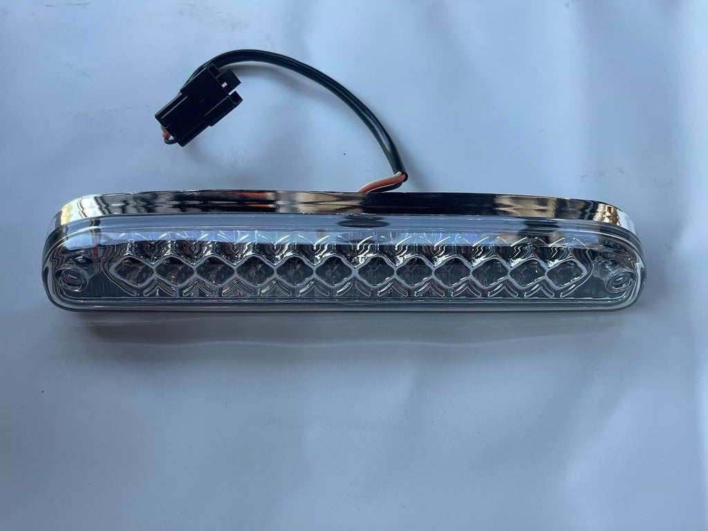 99-16 FORD F-250 SUPER DUTY CHROME CLEAR LED THIRD BRAKE LIGHT