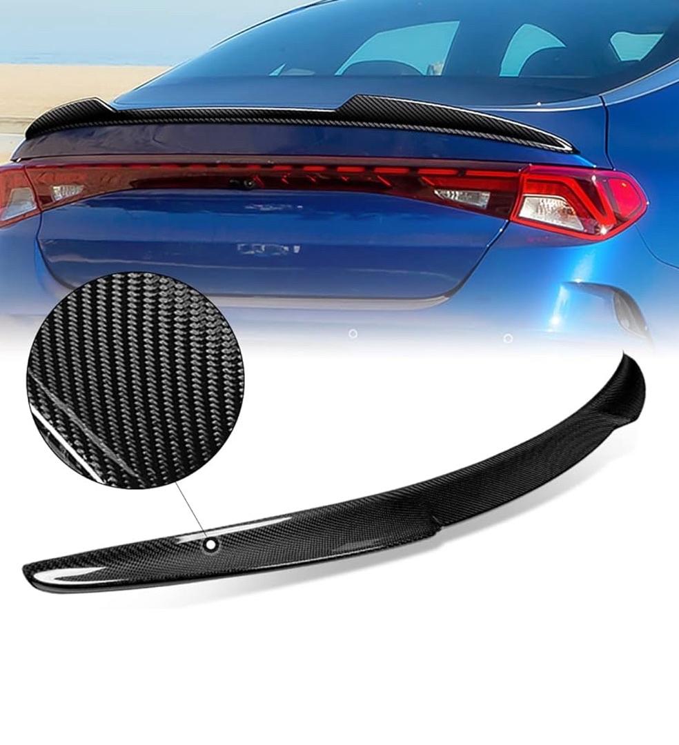 21-23 KIA K5 CARBON FIBER TRUNK LID SPOILER