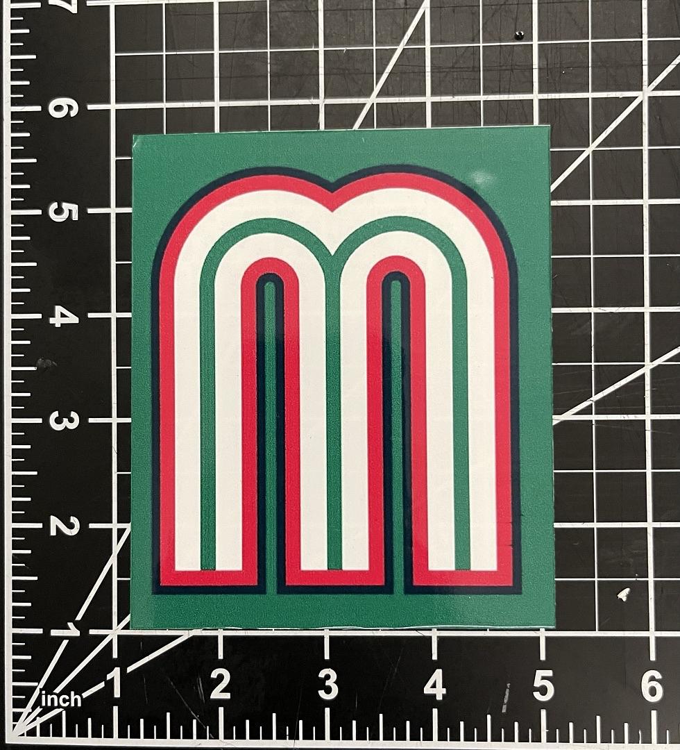 Printed Mexico Soccer League Adhesive (copy) Vinyl Sticker