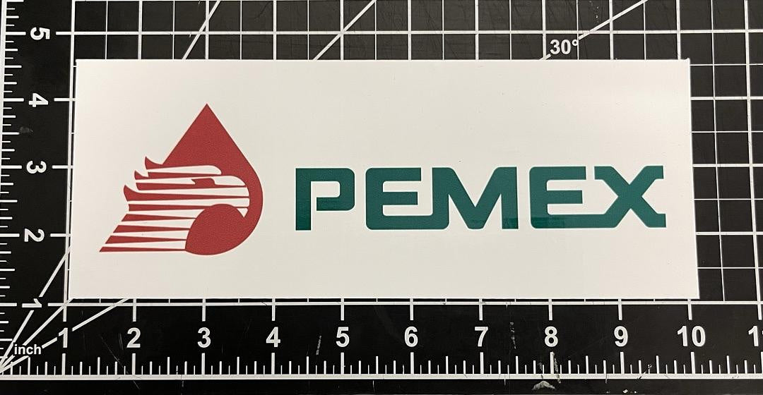 Pemex Adhesive Vynil Vinyl Sticker