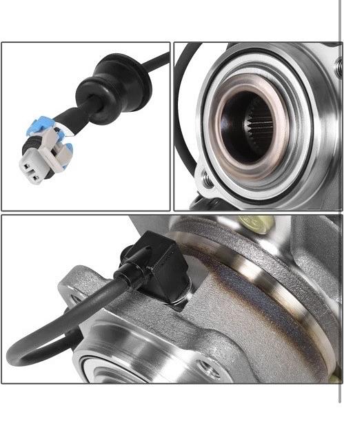 02-07 SATURN VUE /05-06 EQUINOX /2006 TORRENT REAR WHEEL BEARING HUB ASSEMBLY W/ABS SENSOR