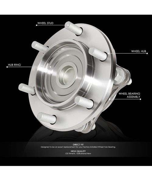 2005-2021 TACOMA / 2007-2014 FJ CRUISER / 2003-2022 4RUNNER RWD FRONT WHEEL BEARING HUB ASSEMBLY