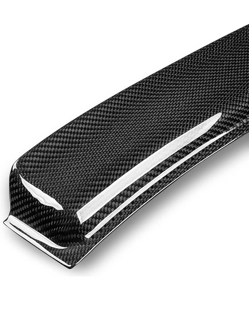 07-08 INFINITI G35 / 09-13 G37 / 11-12 G25 SEDAN BLACK CARBON FIBER REAR WINDOW ROOF VISOR SPOILER
