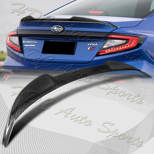 2022-2024 SUBARU WRX SEDAN CARBON FIBER REAR TRUNK DUCKBILL SPOILER WING