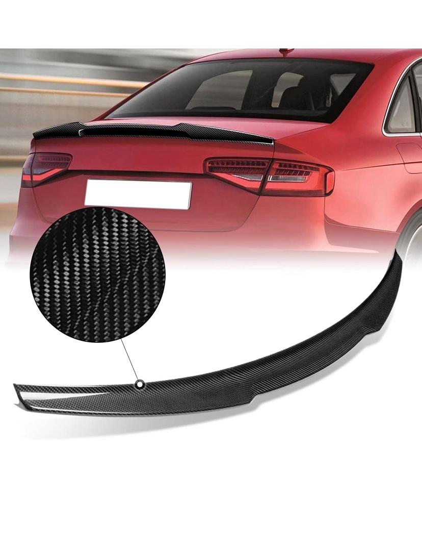 13-16 A4 QUATTRO SEDAN MODEL ONLY REAR SPOILER CARBON FIBER