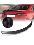 13-16 A4 QUATTRO SEDAN MODEL ONLY REAR SPOILER CARBON FIBER