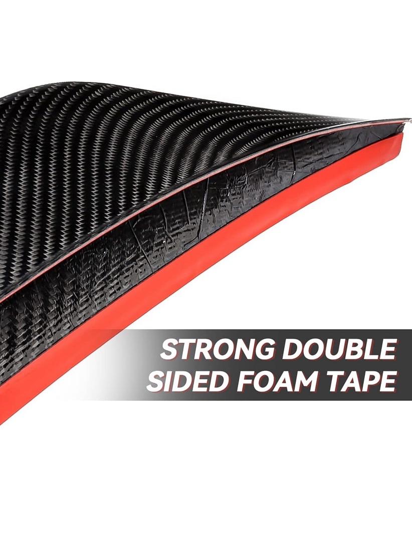 13-16 A4 QUATTRO SEDAN MODEL ONLY REAR SPOILER CARBON FIBER