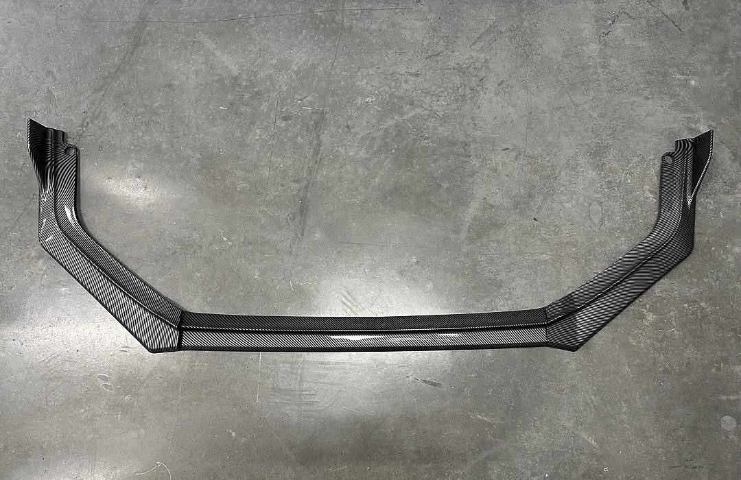 22-23 HONDA CIVIC SEDAN 3PCS TYPE-R STYLE FRONT BUMPER LIP SPOILER