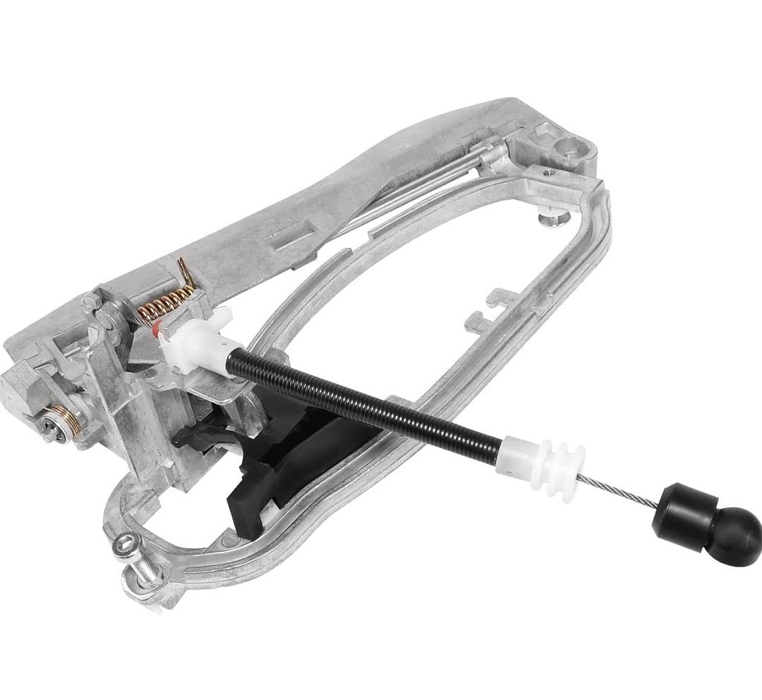 00-06 BMW X5 FRONT LEFT SIDE OUTER DOOR HANDLE BASE WITH CABLE