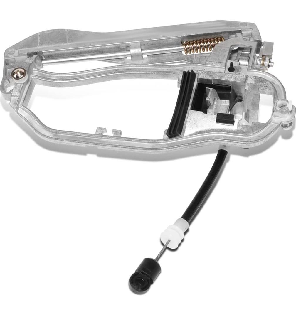 00-06 BMW X5 FRONT LEFT SIDE OUTER DOOR HANDLE BASE WITH CABLE