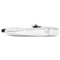 FRONT DRIVER OUTER DOOR HANDLE COMPATIBLE WITH 15-20 NISSAN MURANO, 14-20 ROGUE, W/O SMART ENTRY, CHROME,