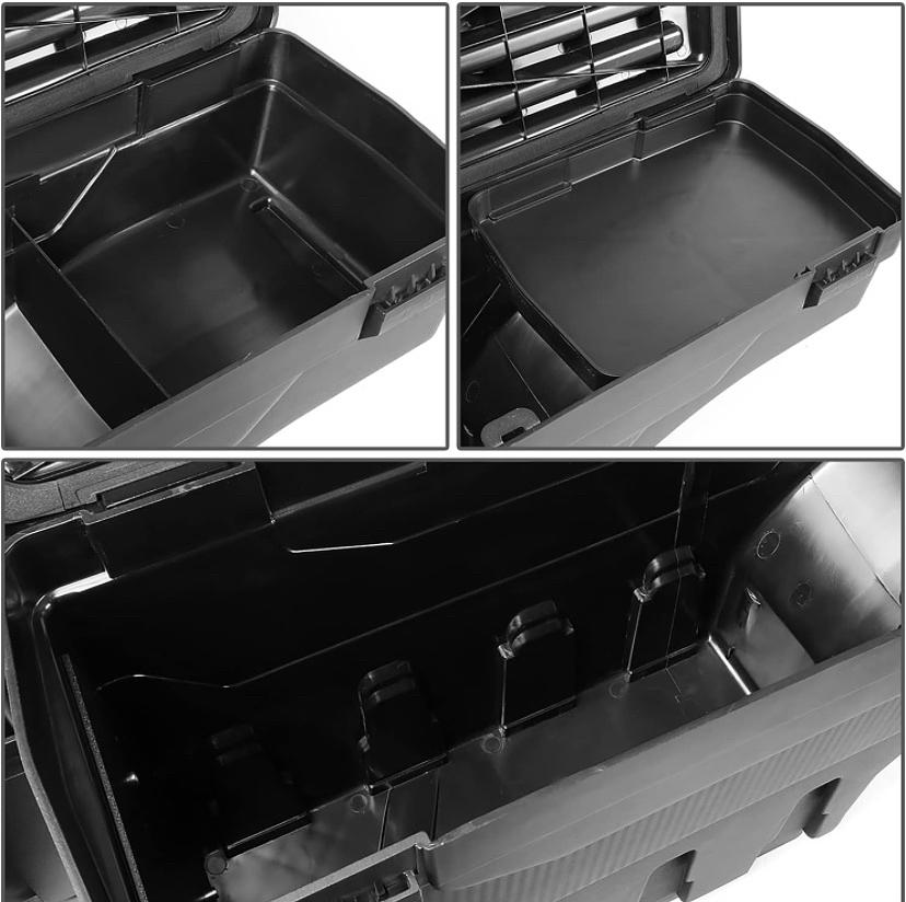 FOR 2005 TO 2019 TOYOTA TACOMA DRIVER LEFT SIDE TRUCK BED STORAGE CASE WHEEL WELL TOOL LOCKABLE BOX