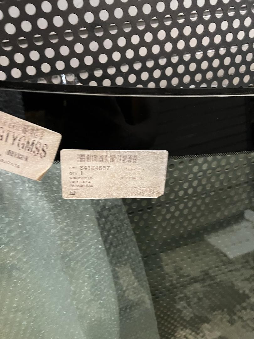 84184887 | 2016-2022 Chvrolet Malibu OEM Replacement Windshield