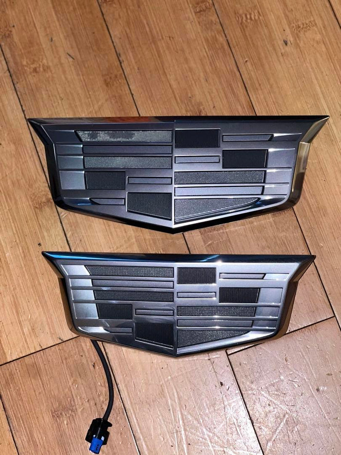 86527902 | Misc#46 2021-2024 escalade cadillac monochrome emblem set