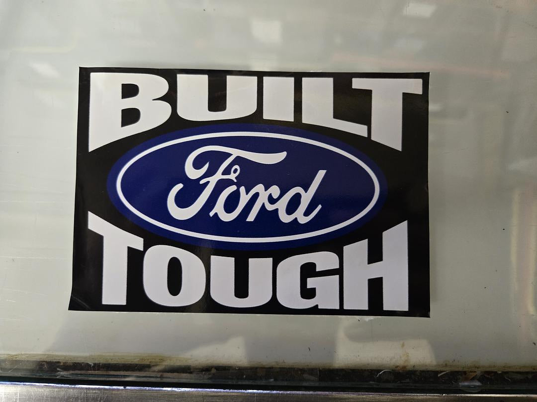 Ford Bft Vinyl Sticker