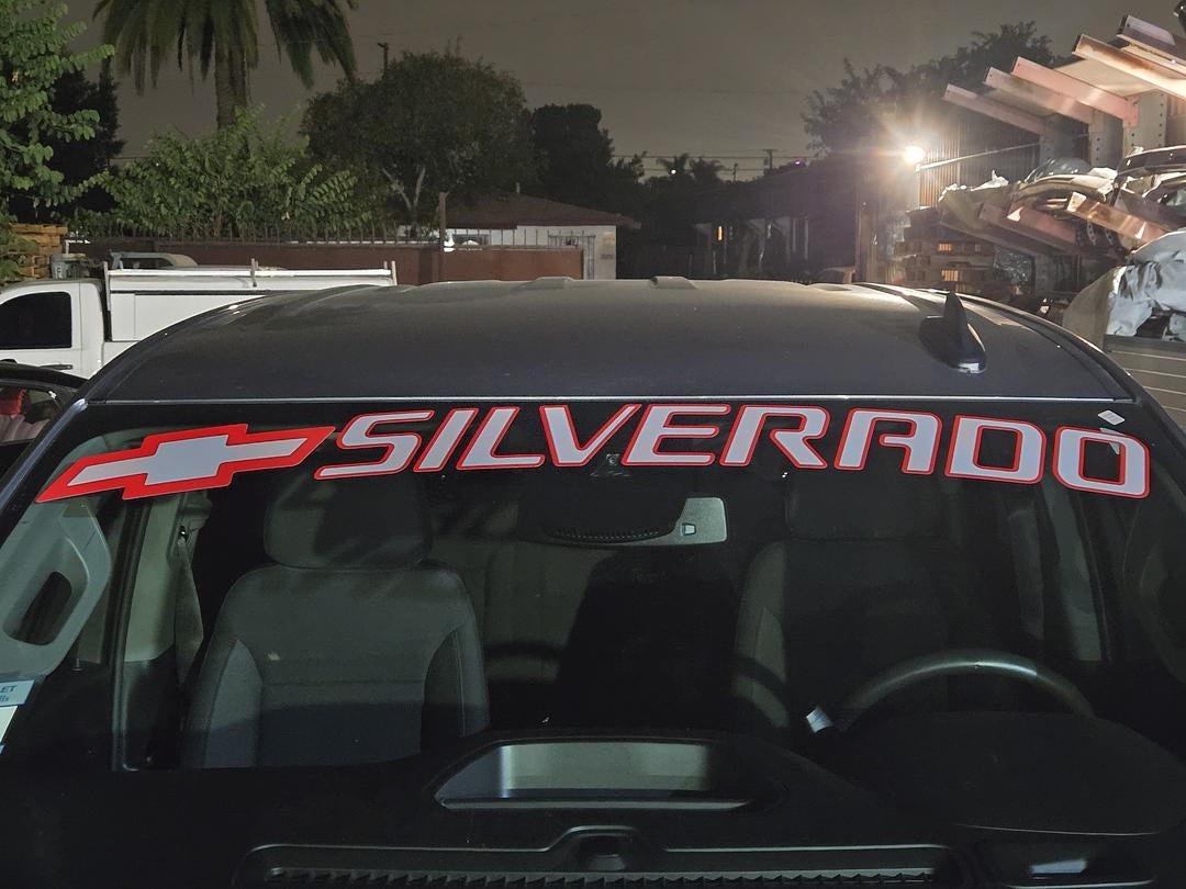 Tailgate Blk W Grey Vinyl Sticker