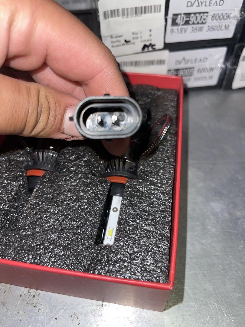 H9 LED 4D BULBS 600K