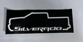3pcs Silverado Truck Outline Vinyl Sticker