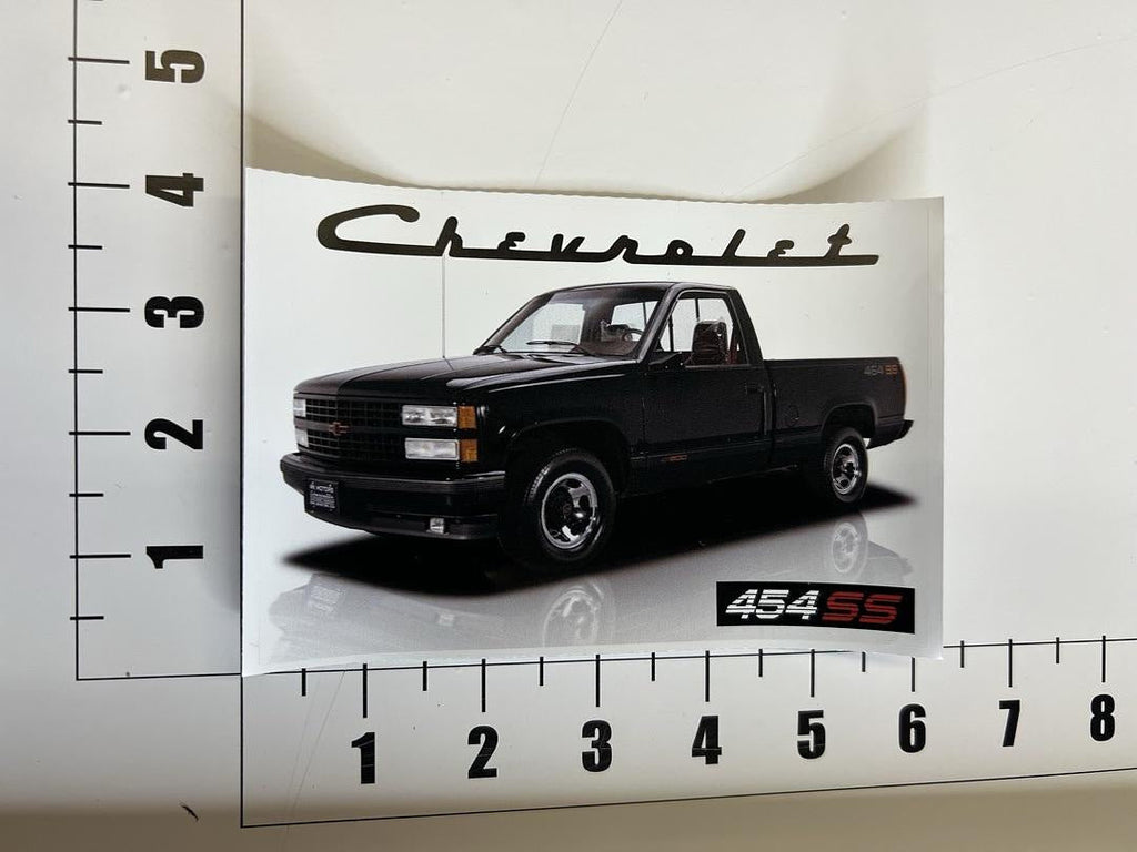 Chevrolet 454 SS Vinyl Sticker
