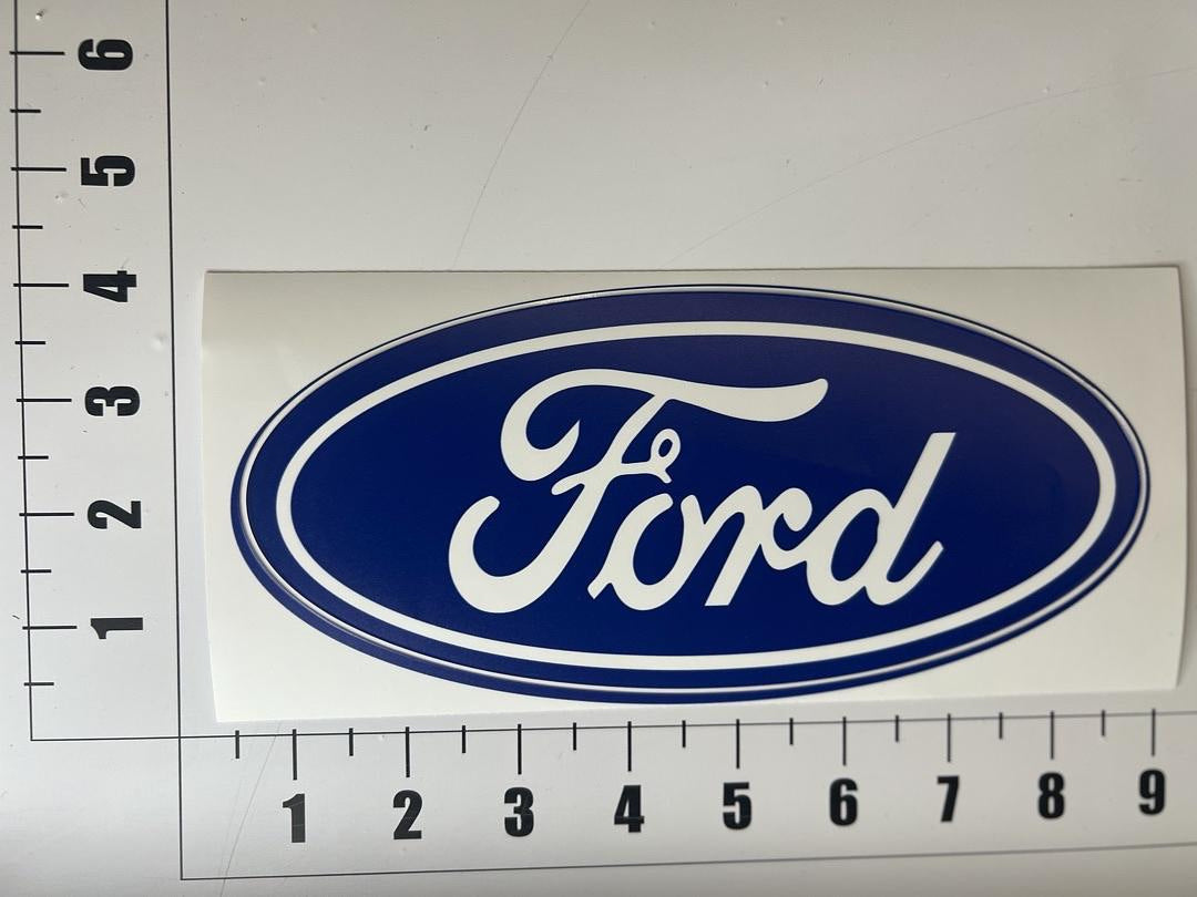Ford Shiny Logo Vinyl Sticker