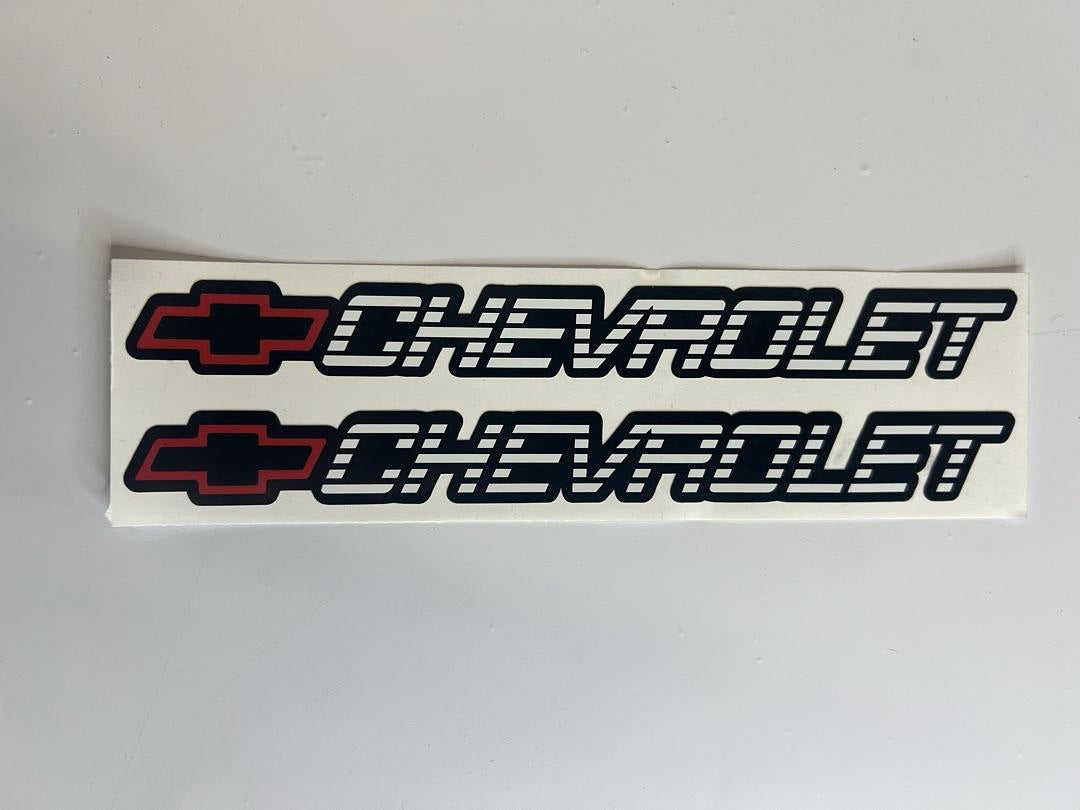 Chevrolet Vinyl Sticker