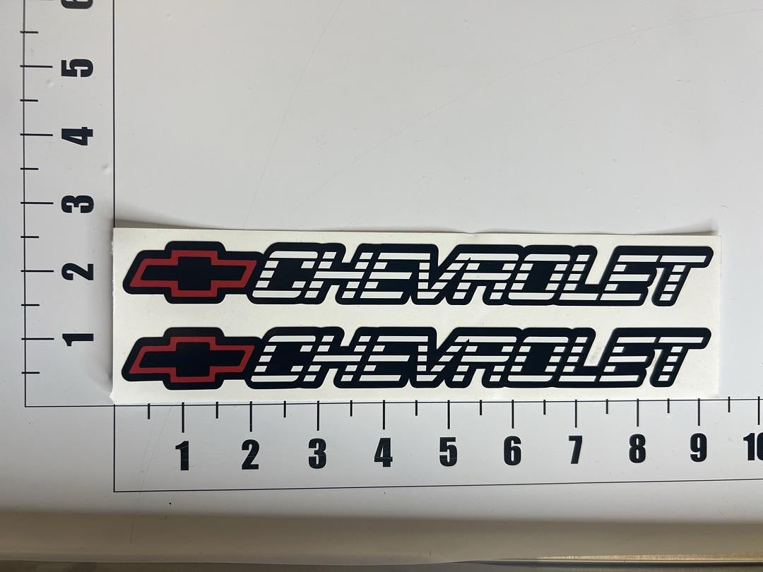 Chevrolet Vinyl Sticker