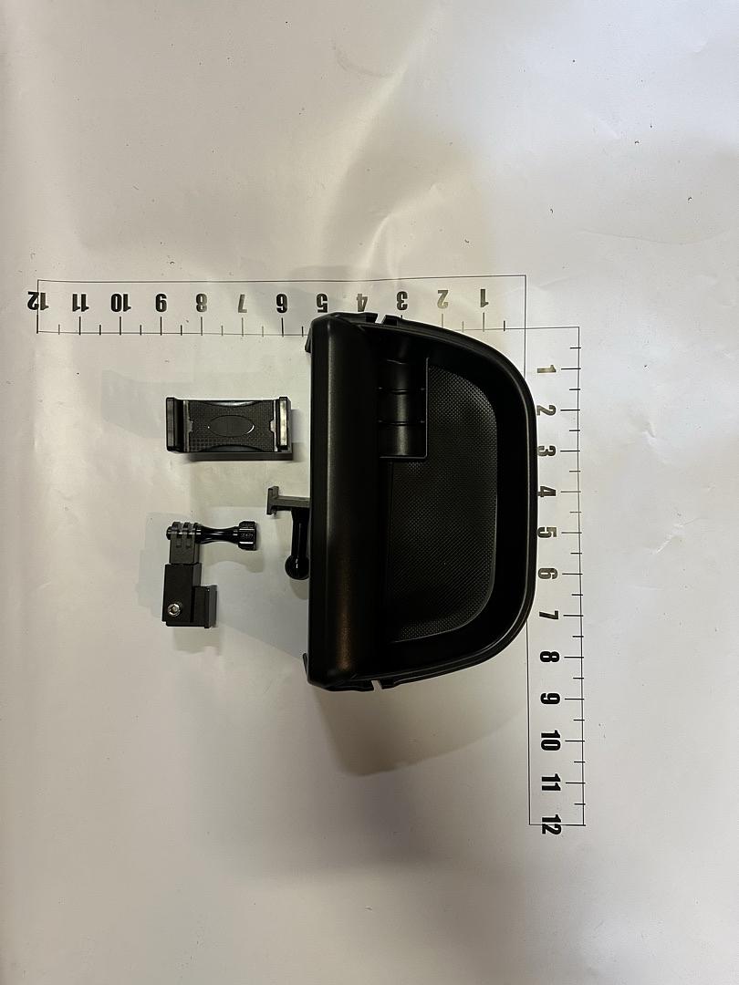 TSLX DASH CELL PHONE MOUNT HOLDER FOR 21-24 NEW FORD BRONCO SPORT INTERIOR ACCESSORIES AND GOPRO CAMARA CENTER CONSOLE ORGANIZER STORAGE TREY