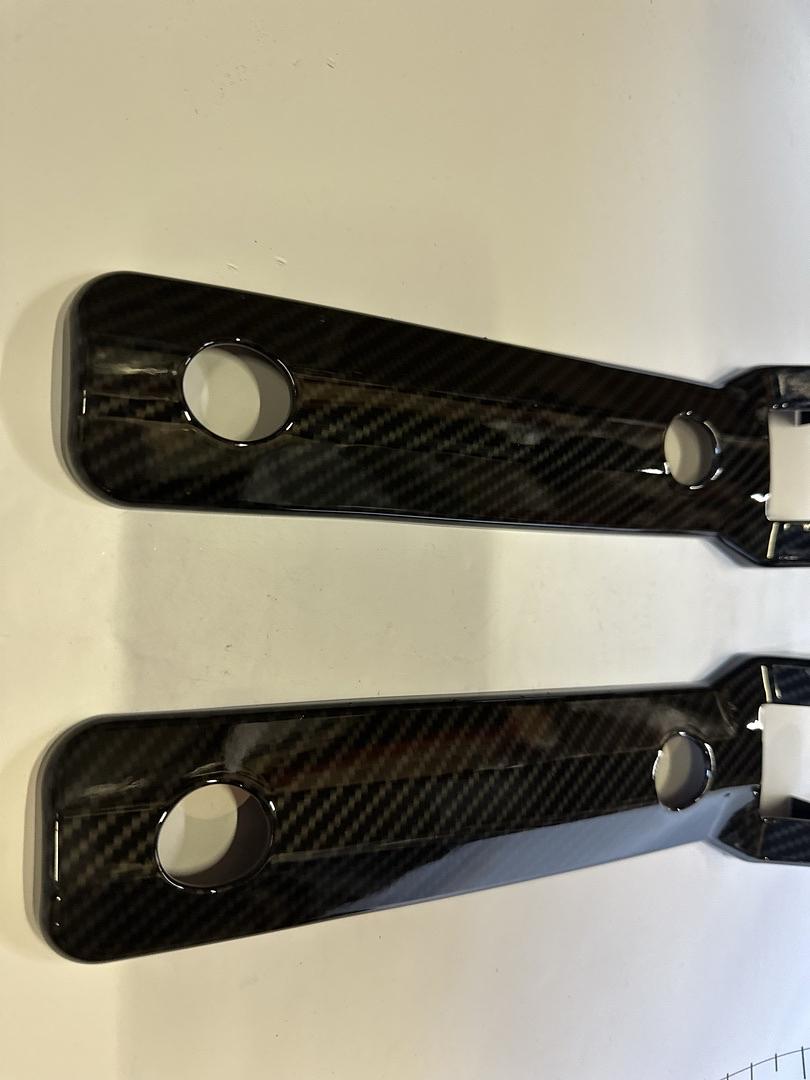REAR DOOR TAILGATE HINGE COVER TRIM EXTERIOR ACCESSORIES DECORATION 21-24 FORD BRONCO 2DR/4DR SPARE TIRE BRACKET COVER 2 PIECE