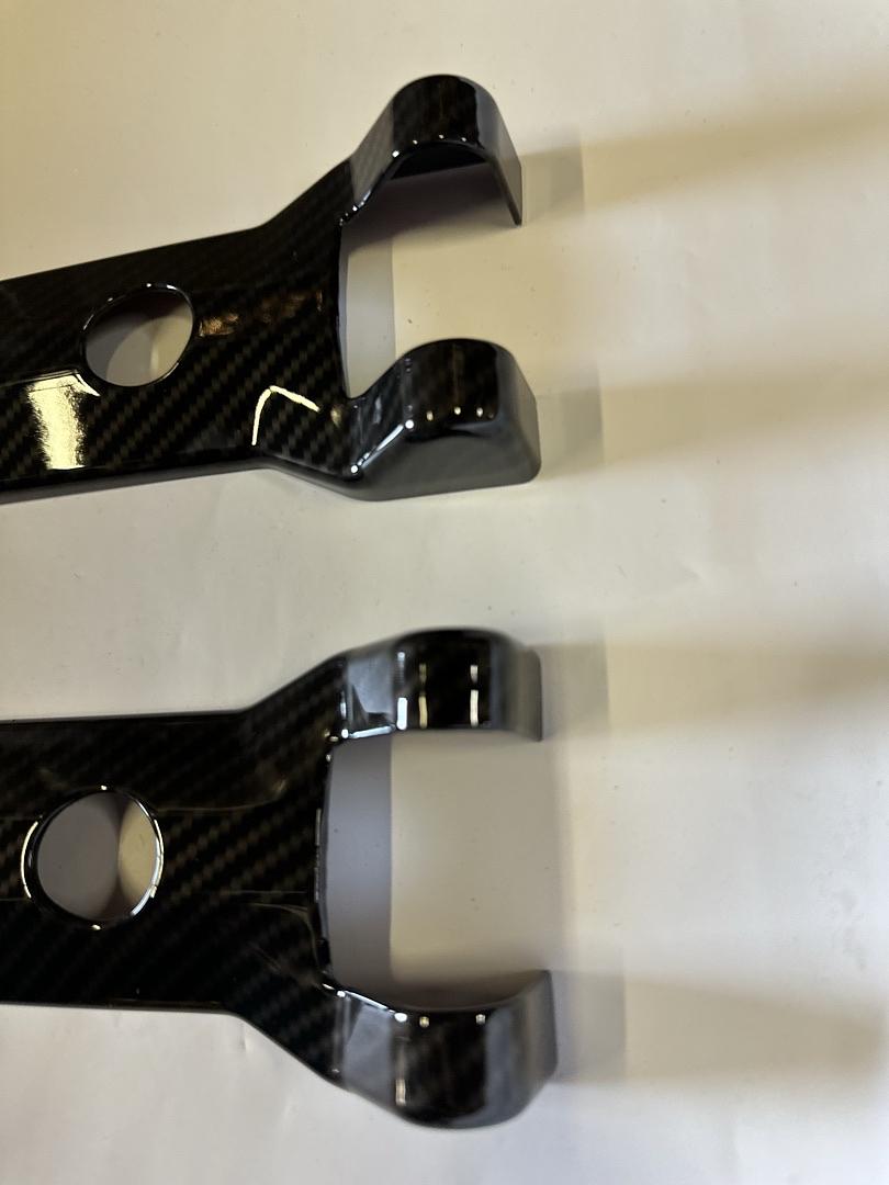 REAR DOOR TAILGATE HINGE COVER TRIM EXTERIOR ACCESSORIES DECORATION 21-24 FORD BRONCO 2DR/4DR SPARE TIRE BRACKET COVER 2 PIECE