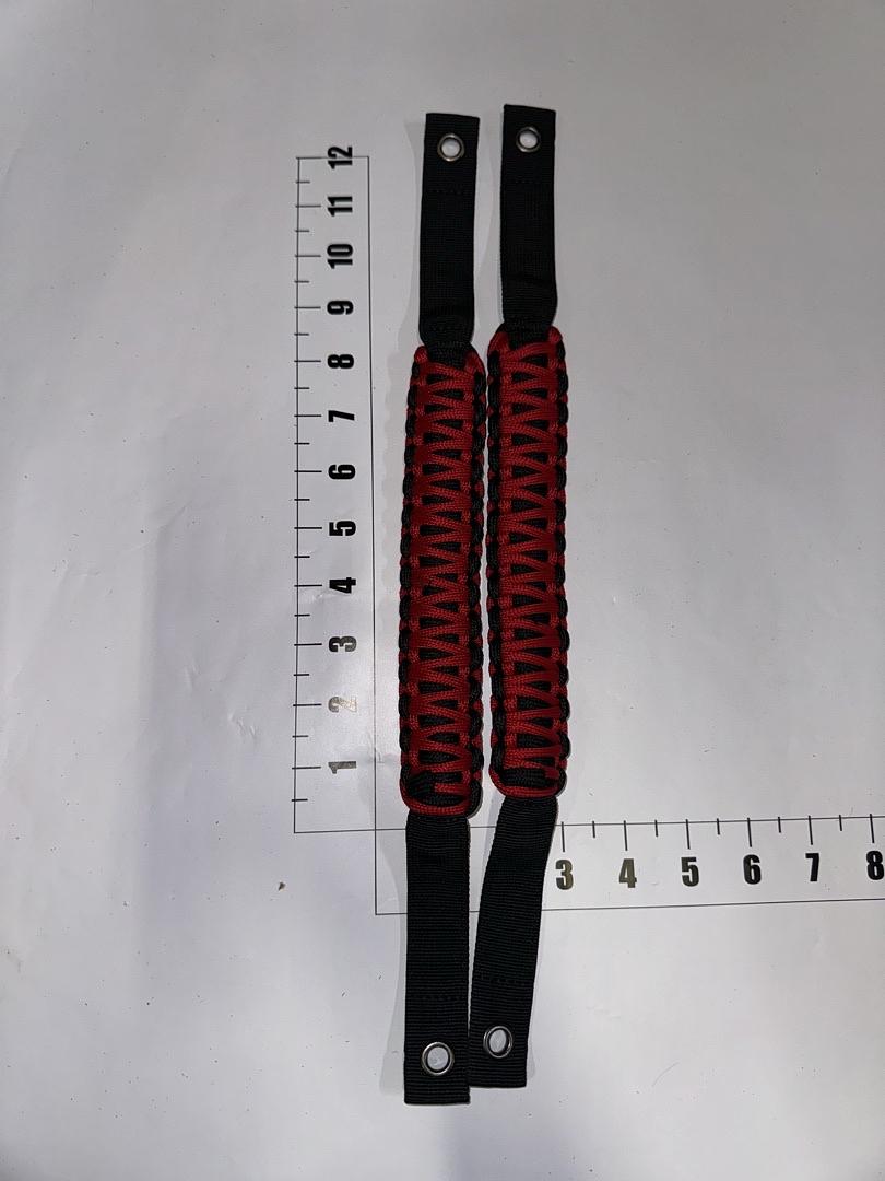 BESTAOO ROLL BAR GRAB HANDLES FOR FORD BRONCO PARACORD GRIP HANDLES FOR FORD BRONCO ACCESSORIES 2021 2022