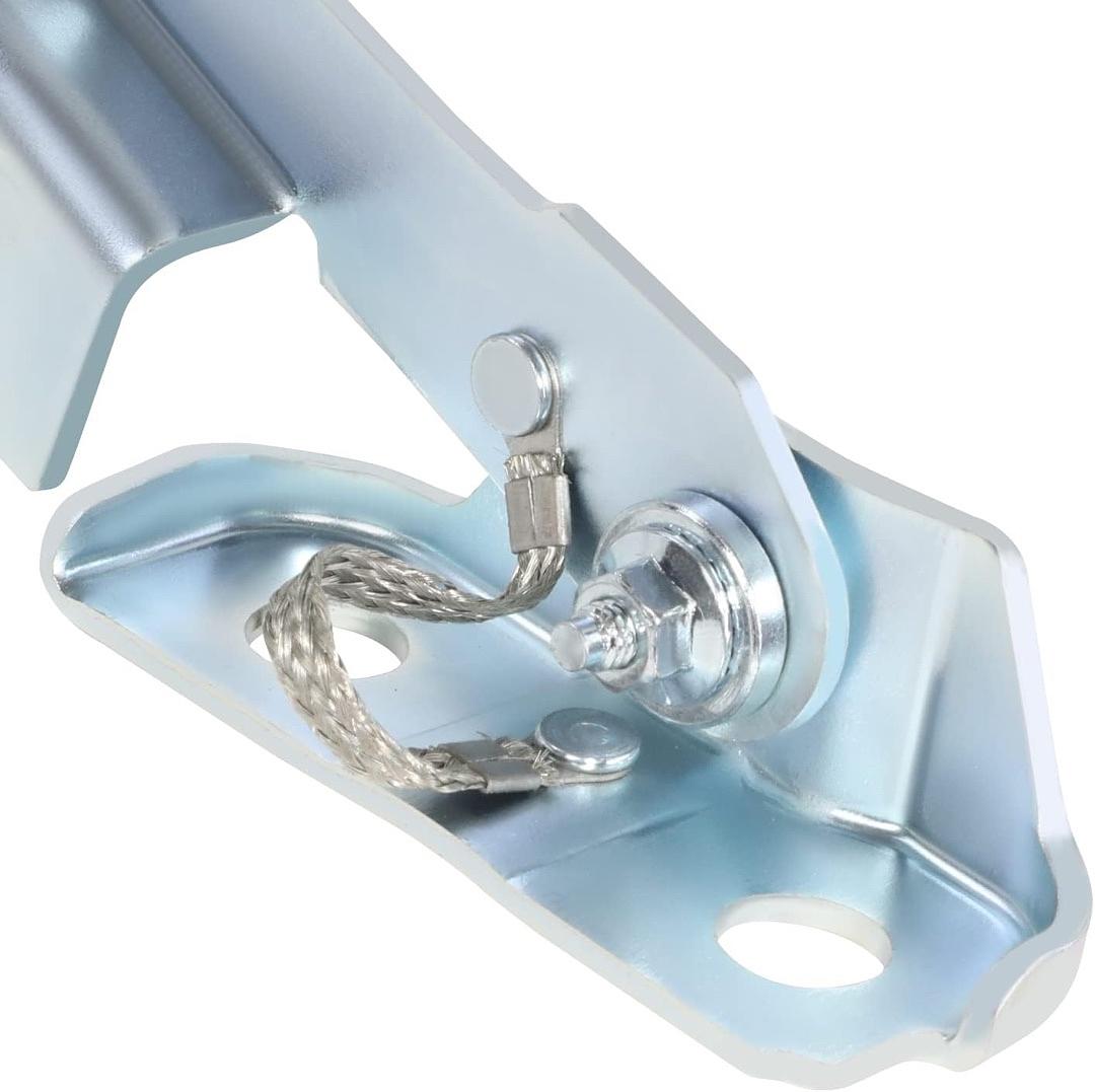 PASSENGER SIDE HOOD HINGE COMPATIBLE WITH 03-11 E150 E250 / 92-98 E350 ECONOLINE / 03-07 E450 SUPER DUTY,