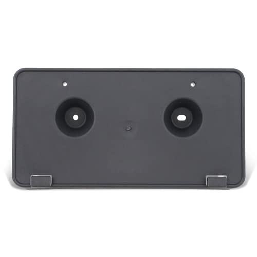 FRONT LICENSE PLATE MOUNTING BRACKET COMPATIBLE WITH 2019-2020 FUSION, MATTE BLACK