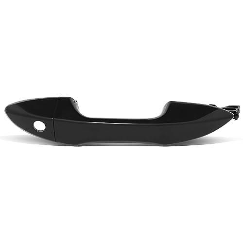 FRONT PASSENGER OUTER DOOR HANDLE COMPATIBLE WITH 14-19 COROLLA, W/KEYHOLE, BLACK