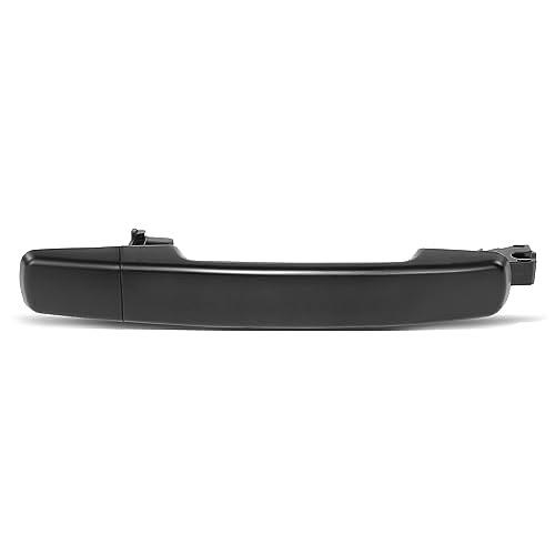 FRONT PASSENGER OUTER DOOR HANDLE COMPATIBLE WITH 05-12 NISSAN PATHFINDER, W/O SMART ENTRY, BLACK,