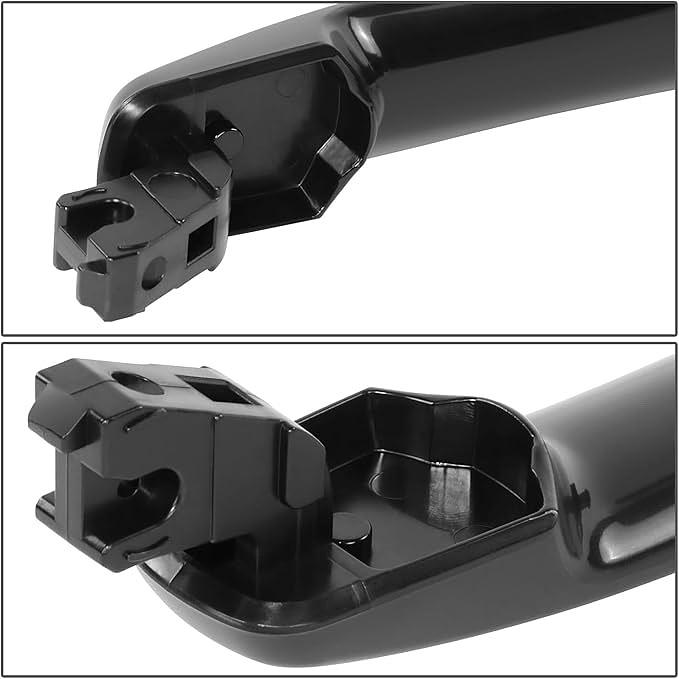 FRONT PASSENGER OUTER DOOR HANDLE COMPATIBLE WITH 05-12 NISSAN PATHFINDER, W/O SMART ENTRY, BLACK,
