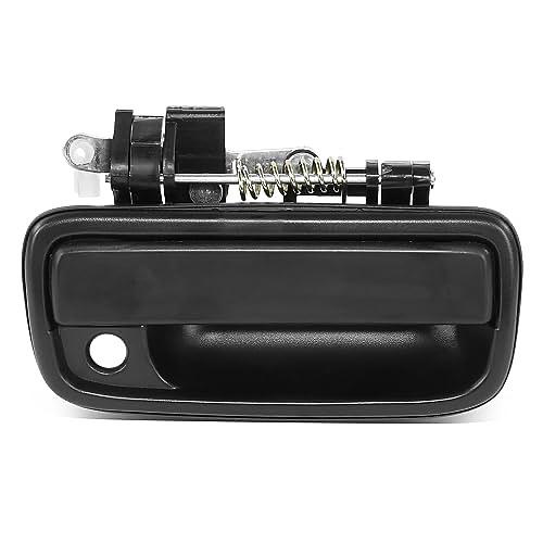 FRONT PASSENGER OUTER DOOR HANDLE COMPATIBLE WITH 95-04 TACOMA, W/KEYHOLE, BLACK,