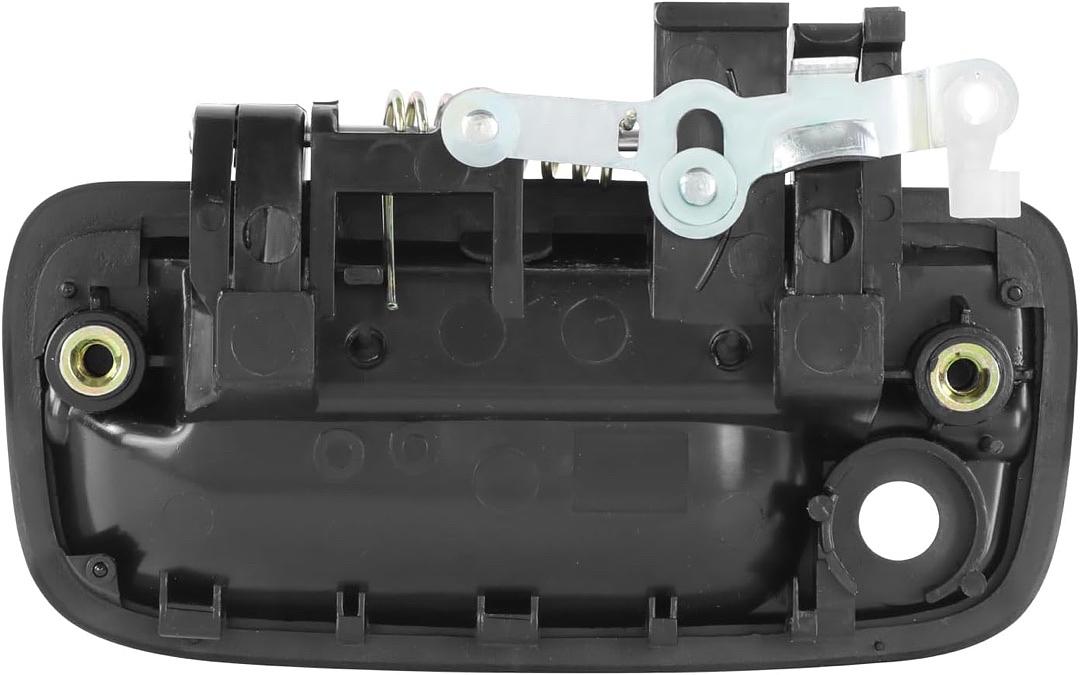 FRONT PASSENGER OUTER DOOR HANDLE COMPATIBLE WITH 95-04 TACOMA, W/KEYHOLE, BLACK,