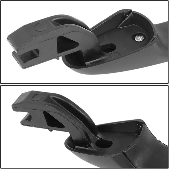 72141TR0A11ZD FRONT RIGHT OUTER DOOR HANDLE COMPATIBLE WITH 12-15 HONDA CIVIC /12-16 CR-V W/O KEY HOLE, BLACK,