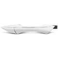 FRONT RIGHT OUTER DOOR HANDLE COMPATIBLE WITH 09-14 ACURA TSX W/O KEYHOLE, CHROME,