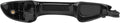 REAR DRIVER OUTER DOOR HANDLE COMPATIBLE WITH 14-19 TOYOTA COROLLA, BLACK,