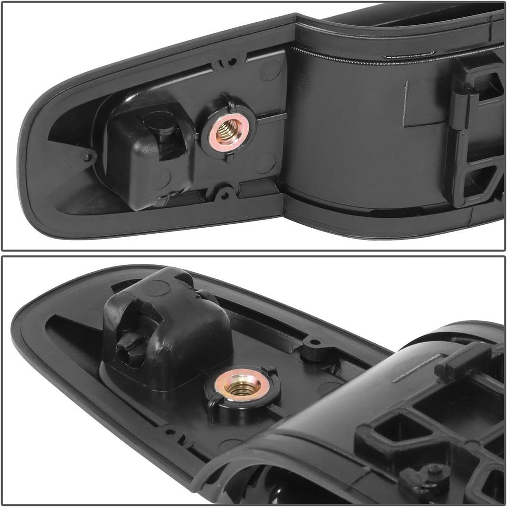 RIGHT SIDE OUTER DOOR HANDLE COMPATIBLE WITH 99-08 TRACKER / 99-05 GRAND VITARA, PRIMED BLACK,