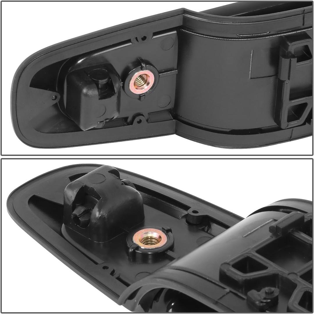 RIGHT SIDE OUTER DOOR HANDLE COMPATIBLE WITH 99-08 TRACKER / 99-05 GRAND VITARA, PRIMED BLACK,