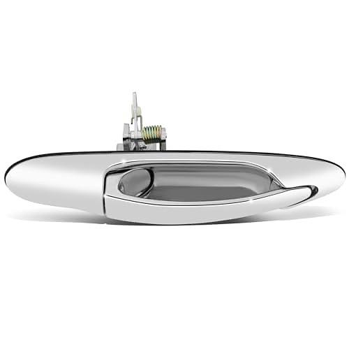 YW1Z5426604AA, FO1521129 REAR RIGHT SIDE OUTER DOOR HANDLE COMPATIBLE WITH 98-02 LINCOLN TOWN CAR, CHROME,