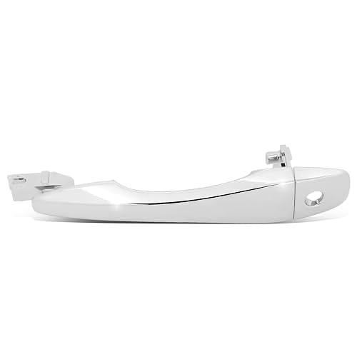 826403TA0A FRONT LEFT OUTER DOOR HANDLE COMPATIBLE WITH 13-18 NISSAN ALTIMA / 13-19 PATHFINDER, W/KEY HOLE, CHROME,