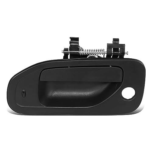 FRONT DRIVER OUTER DOOR HANDLE COMPATIBLE WITH 15-18 CHEVY CITY EXPRESS, BLACK,