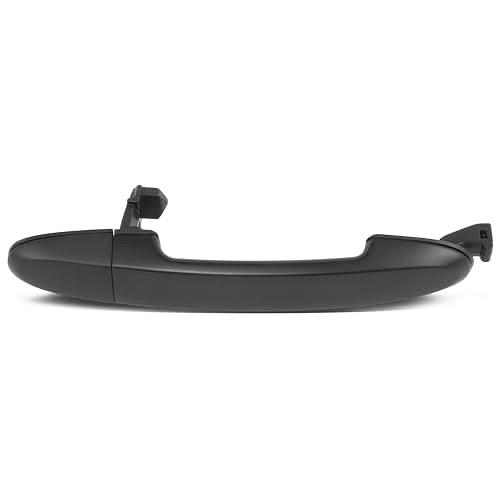836522B000 REAR LEFT/RIGHT OUTER DOOR HANDLE COMPATIBLE WITH 06-12 HYUNDAI SANTA FE, PRIMED BLACK,