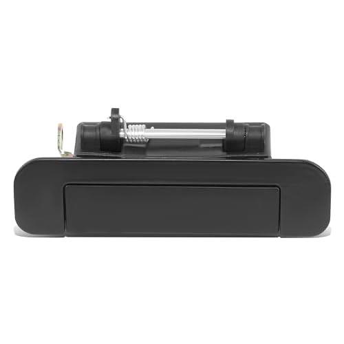 REAR PASSENGER SIDE OUTER DOOR HANDLE COMPATIBLE WITH 87-91 AUDI 80 90, SMOOTH BLACK,