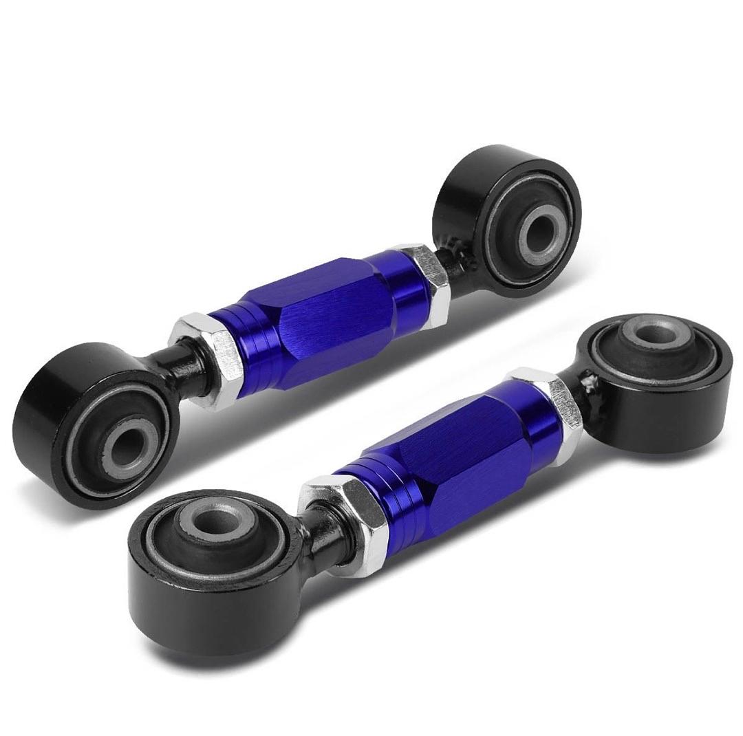 88-00 HONDA CIVIC 90-01 ACURA INTEGRA 88-91 HONDA CRX 93-97 HONDA DEL SOL 97-01 HONDA CR-V ALUMINUM REAR LOWER TOE CONTROL ARM - BLUE